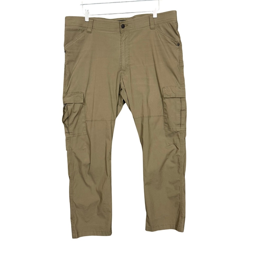 Wrangler Pants Mens 40x30 (29) Khaki ATG All Terrain Gear Cargo Stretch Utility